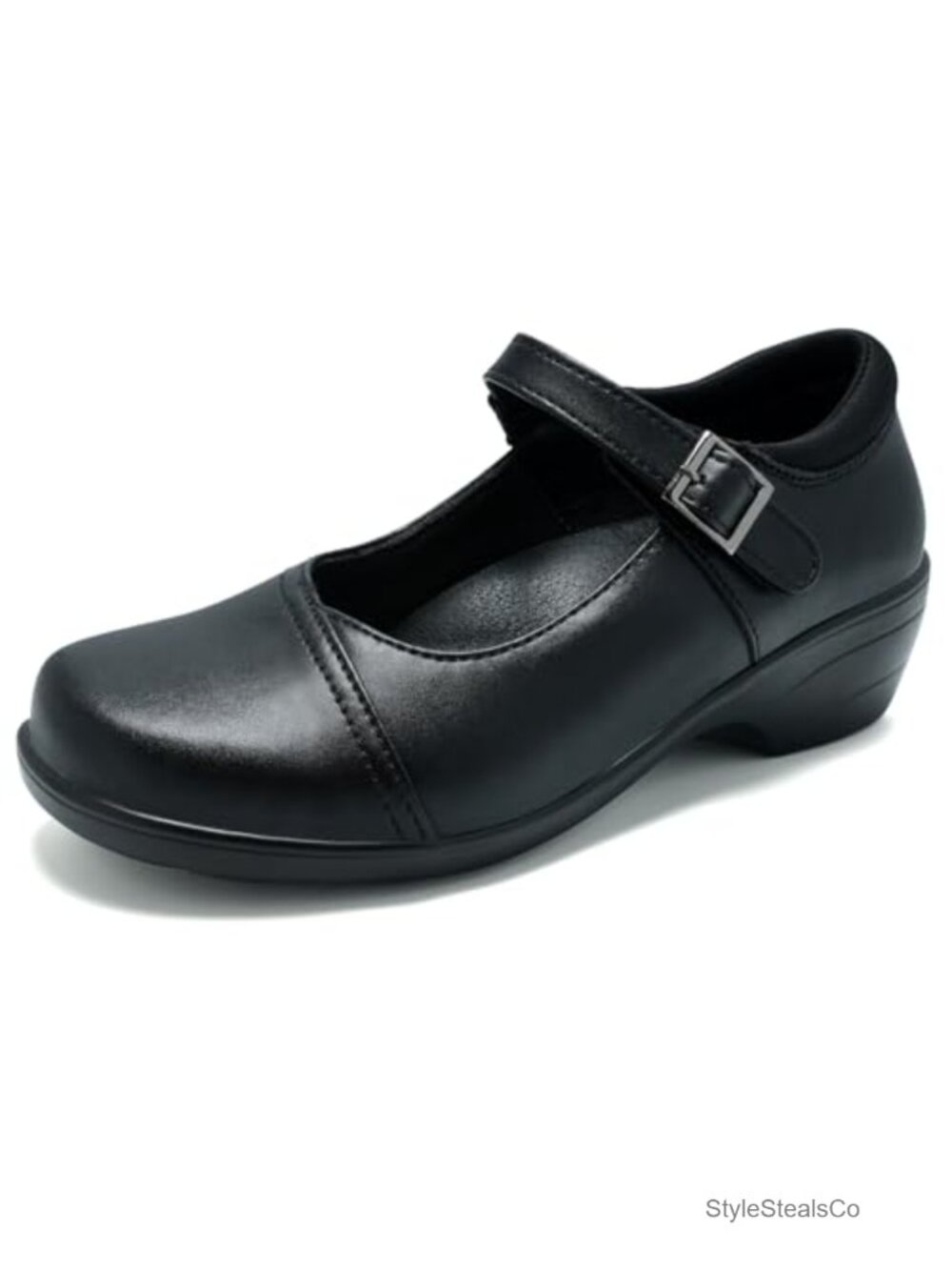 Women's Mary Jane Shoes Arch Support Leather Loafer